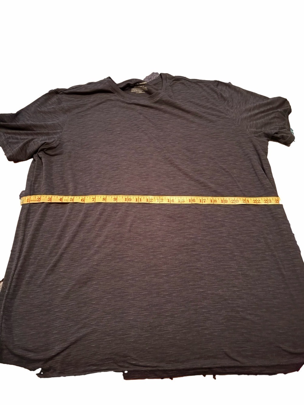 Apt 9 Mens Crew Neck T-Shirt Charcoal Large